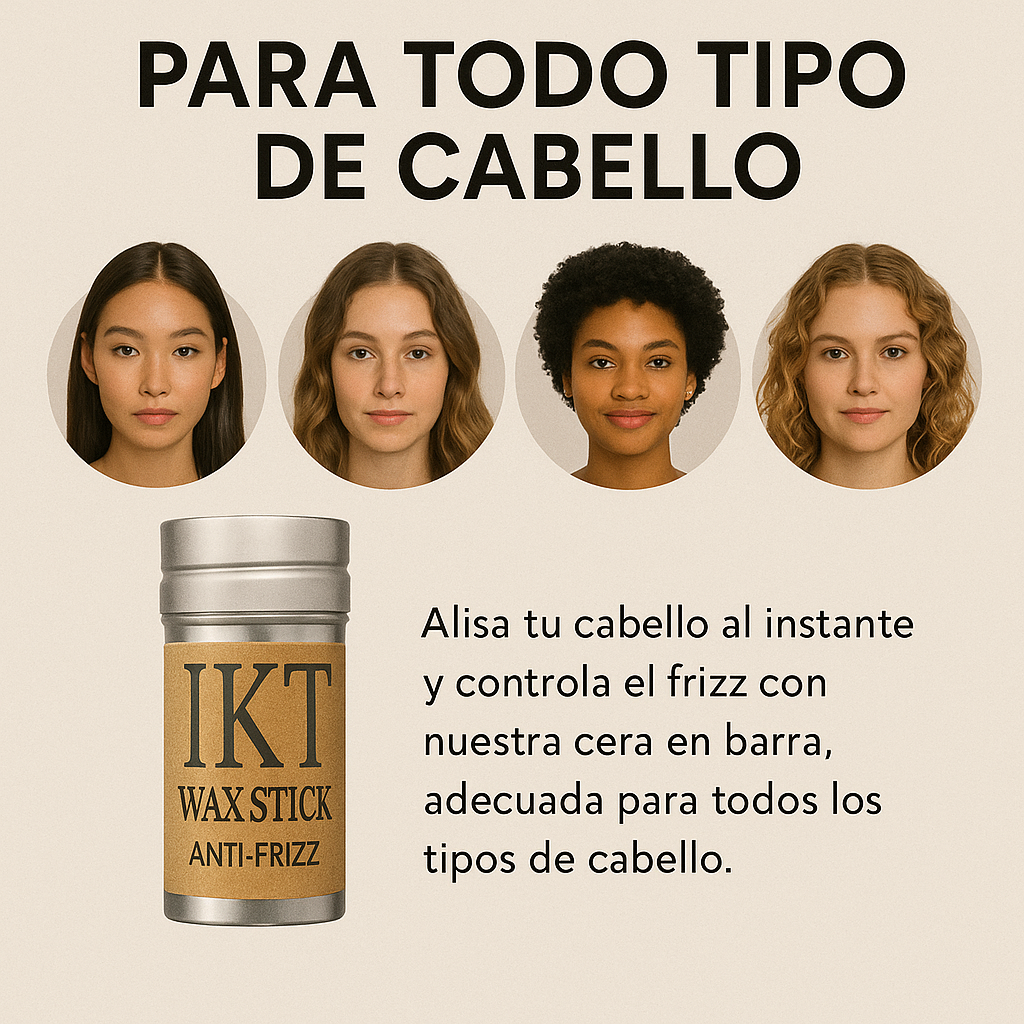 CERA PARA EL CABELLO PARA ACABAR CON EL FRIZZ EN SEGUNDOS